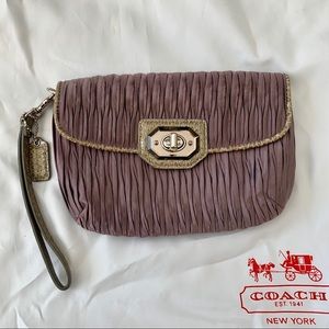 Coach Fabric Wristlet & Clutch